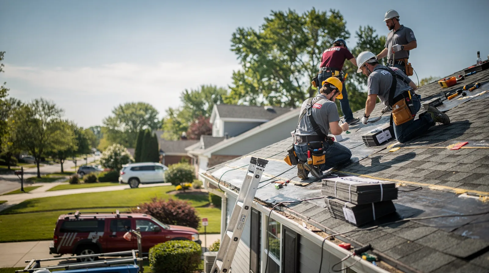 Roof Repair in Hewitt, WI around you